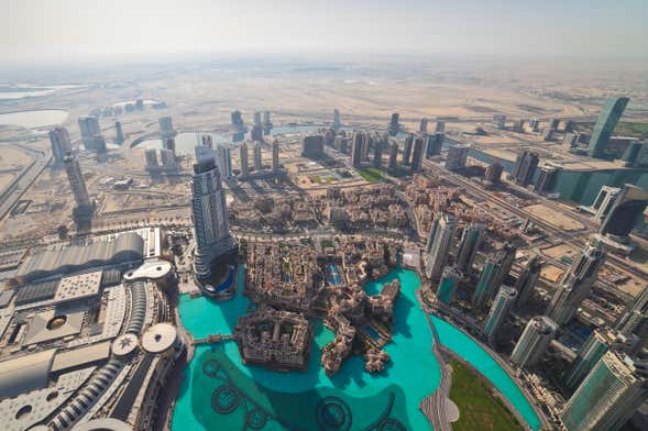 Billet pour le Burj Khalifa. Accès au 148e étage !