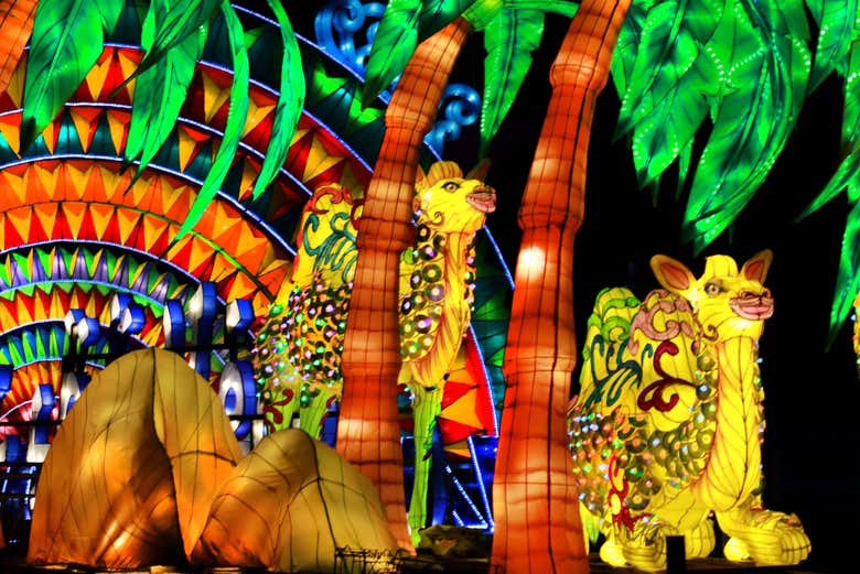 Entrée du Dubai Garden Glow