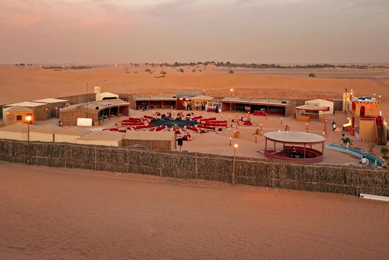 Un campement bédouin à Dubaï