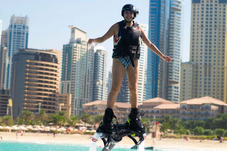 Expérience en flyboard
