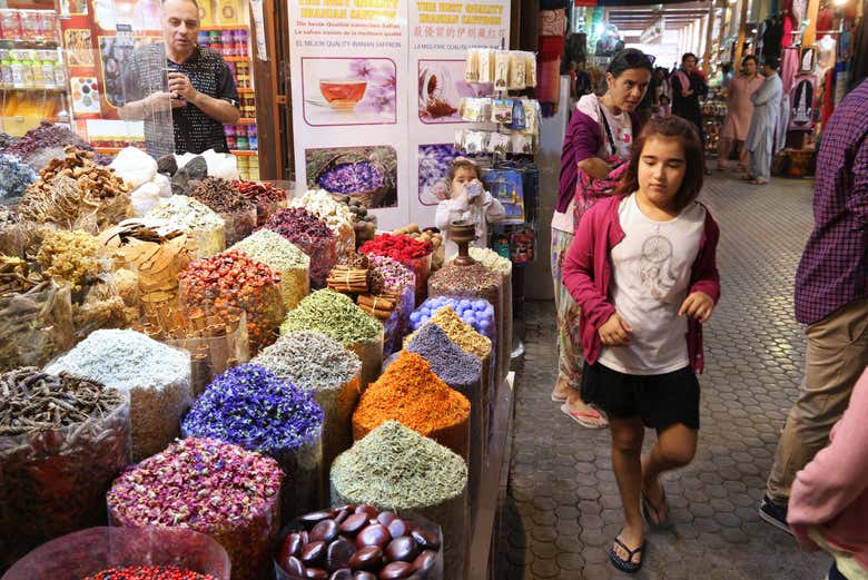 Visitez le souk aux épices