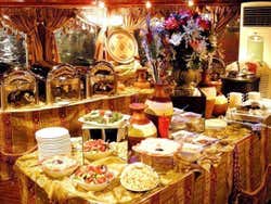 Buffet durant la promenade en bateau