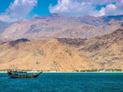 Paysage de Musandam durant l'excursion