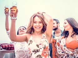 La fête à Dubaï
