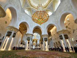 Mosquée Sheikh Zayed à Abu Dhabi