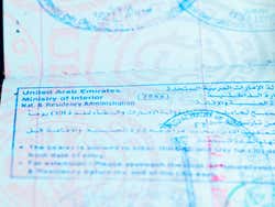 Visa pour entrer aux Émirats arabes unis