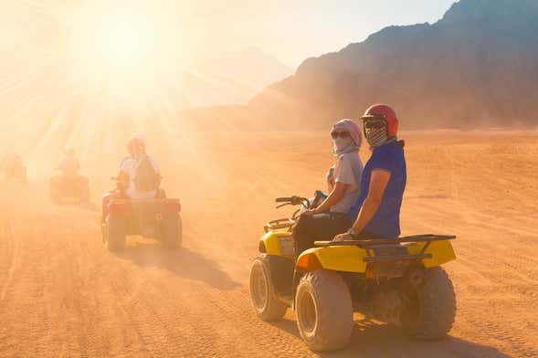 Balade en quad dans le désert de Dubaï